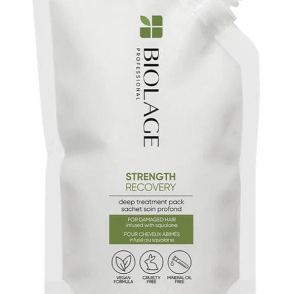 Biolage Strength Recovery Deep Treatment Pack for Damaged Hair  3.4oz - Picture 1 of 1